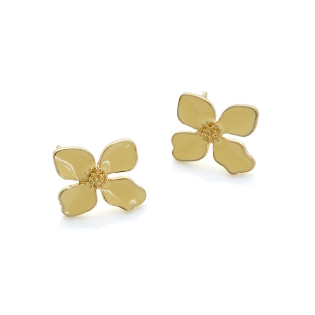 Pendiente sunflower amarillo