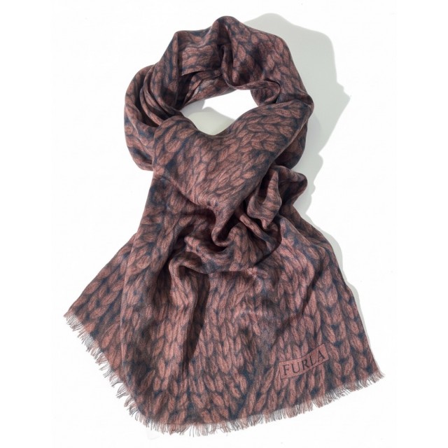 Pañuelo Marais burdeos