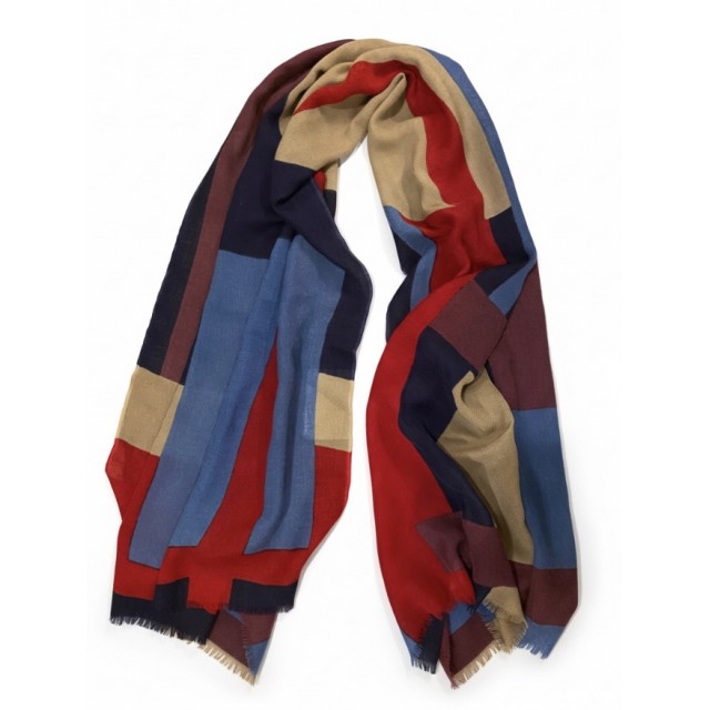 ECHARPE estampado formas