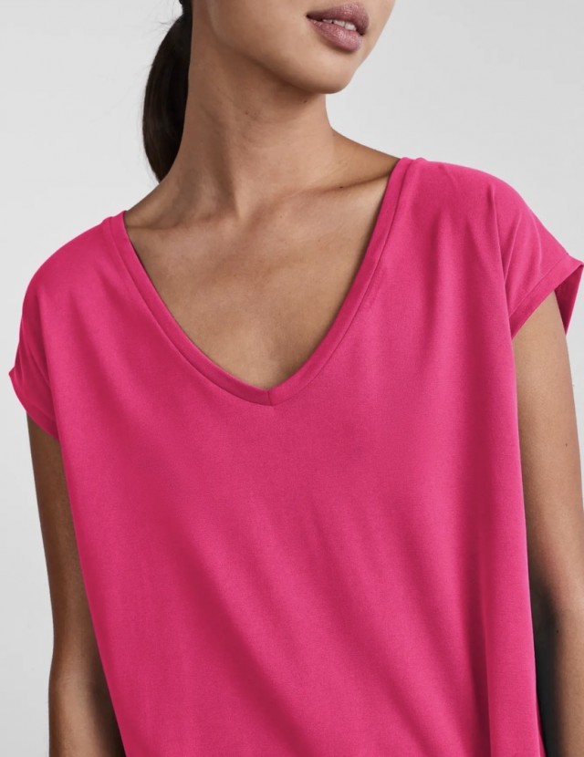 KAMALA camiseta fucsia