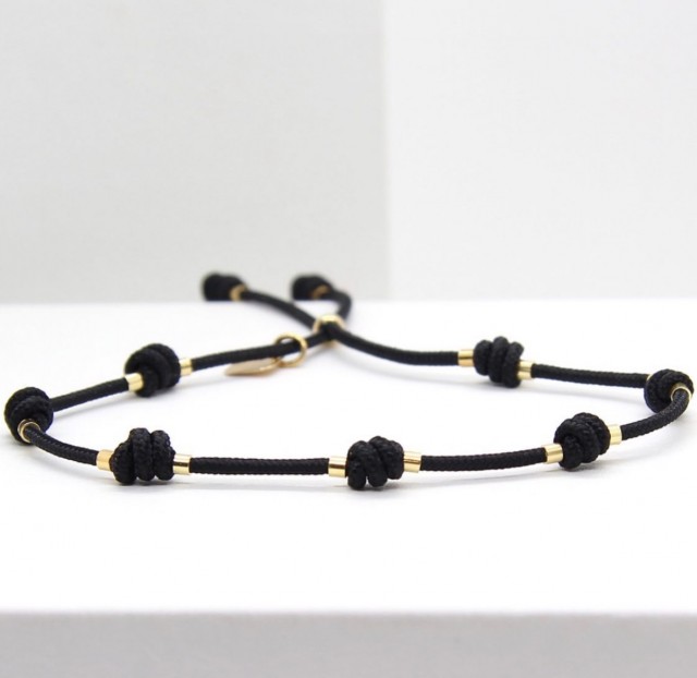 Pulsera DE LA SUERTE Negro