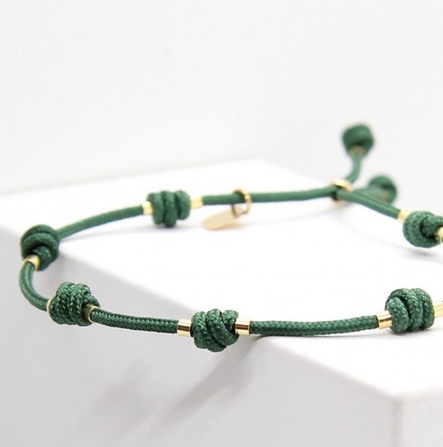 Pulsera DE LA SUERTE Verde