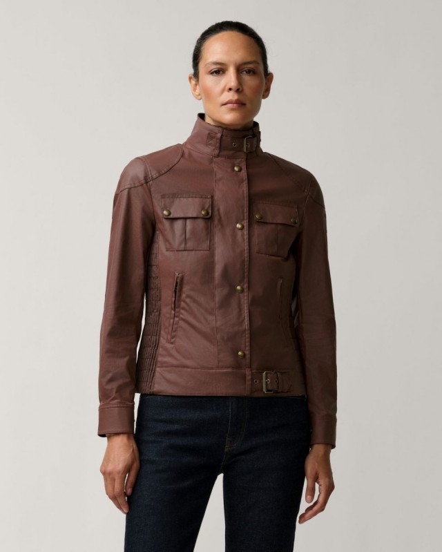 CHAQUETA GANGSTER Oxblodd woman