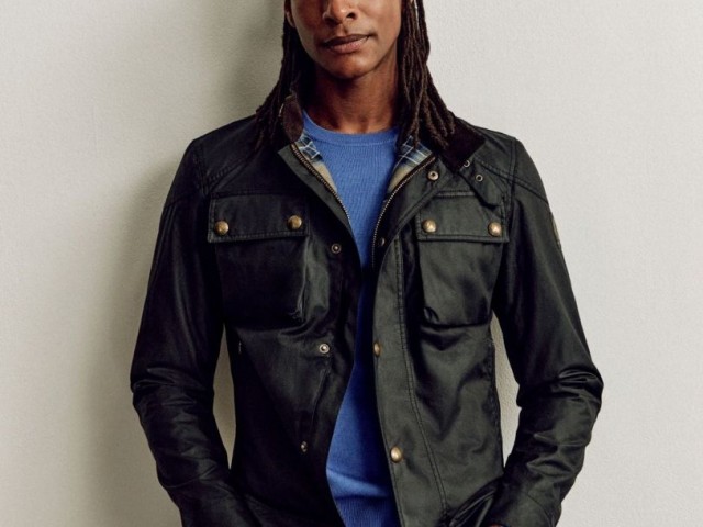 CHAQUETA RACEMASTER ICON Negro