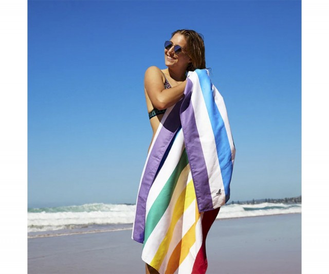 TOALLA DOCK & BAY SUMMER RAINBOW SKIES XL