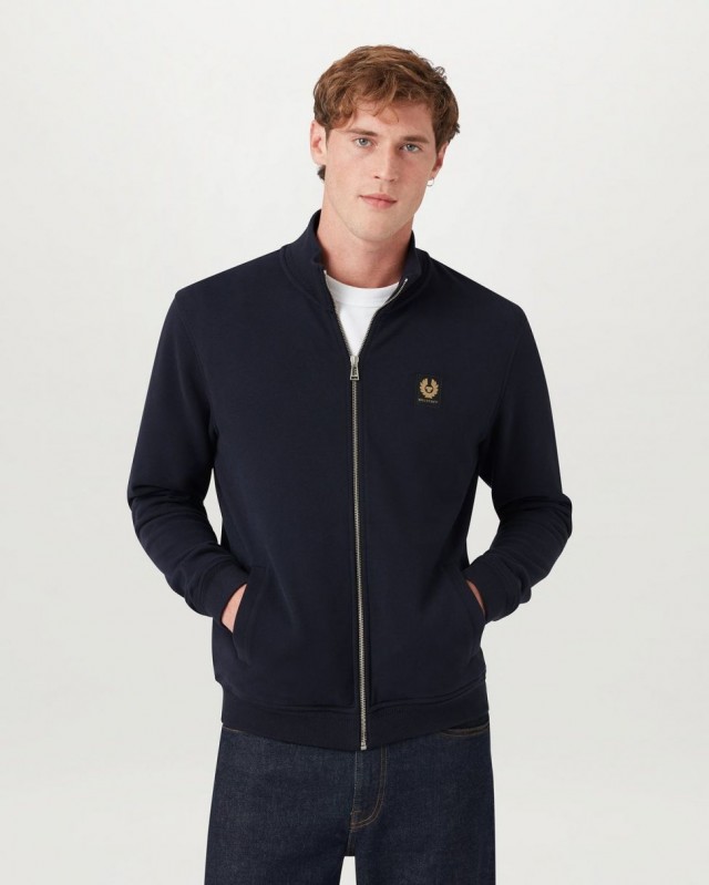 SUDADERA BELSTAFF CON CREMALLERA