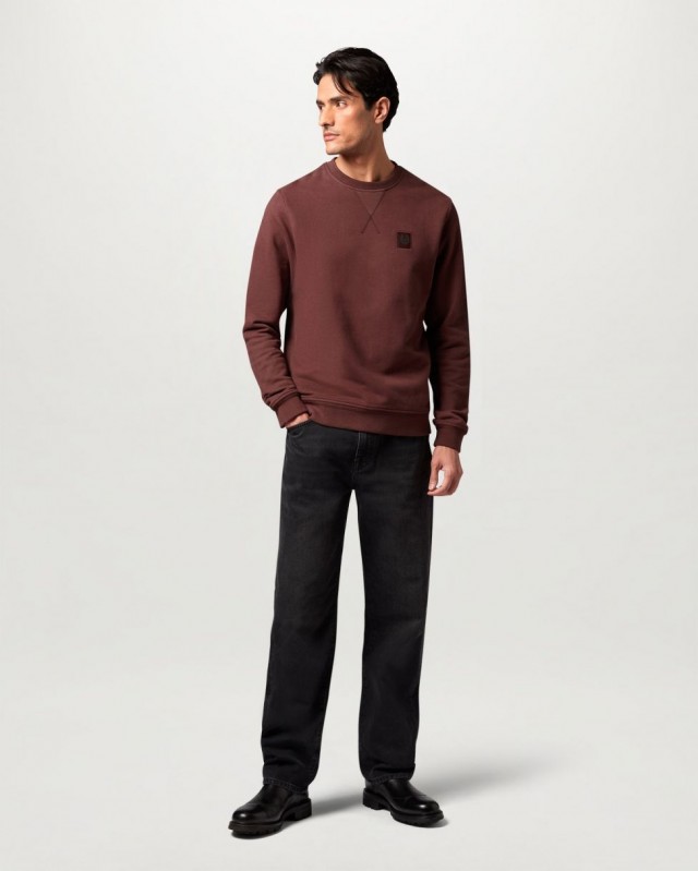 SUDADERA BELSTAFF Ox blood red