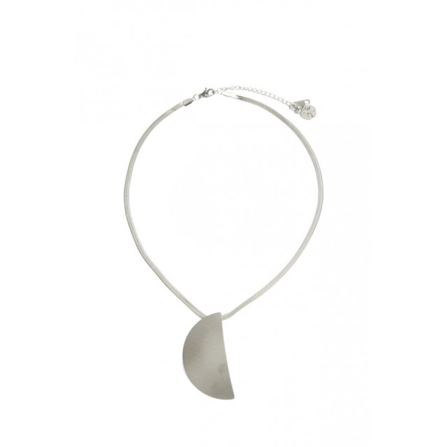 Collar Glomma mate plata