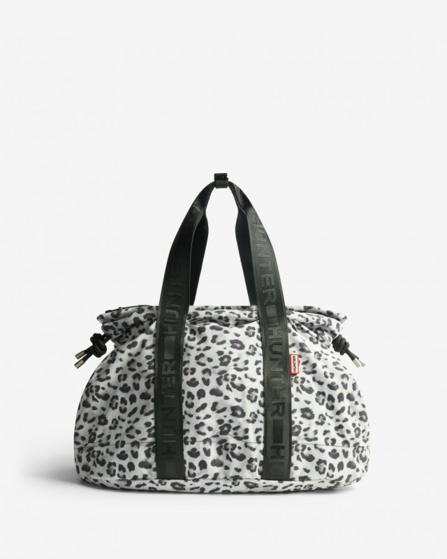 BOLSO TOTE HUNTER SNOW LEOPARD