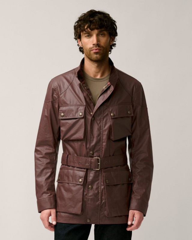 CHAQUETA TRIALMASTER OXBLOOD