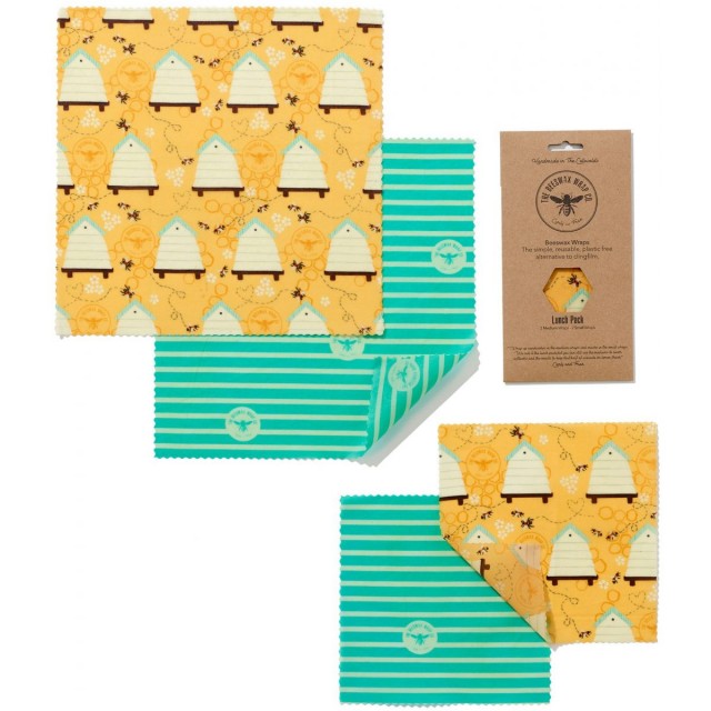 Beeswax Wraps-Pack Lunch