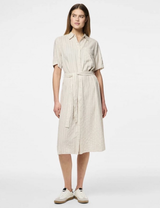 PIA vestido camisero