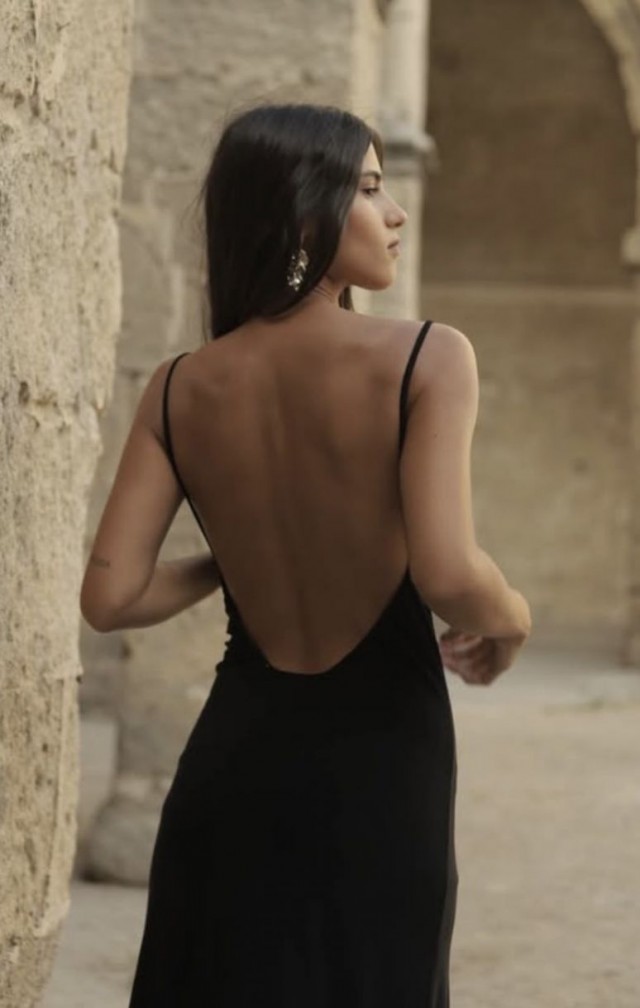 Vestido Louvre Negro