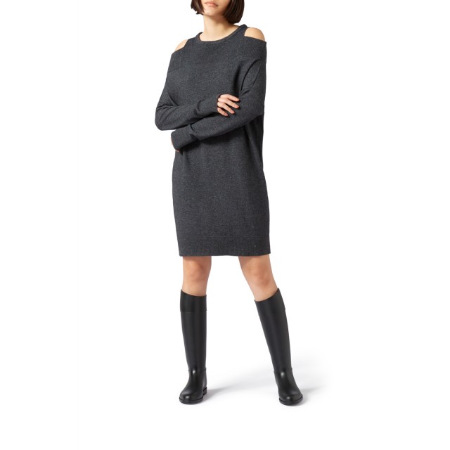 Vestido gris CASHMERE