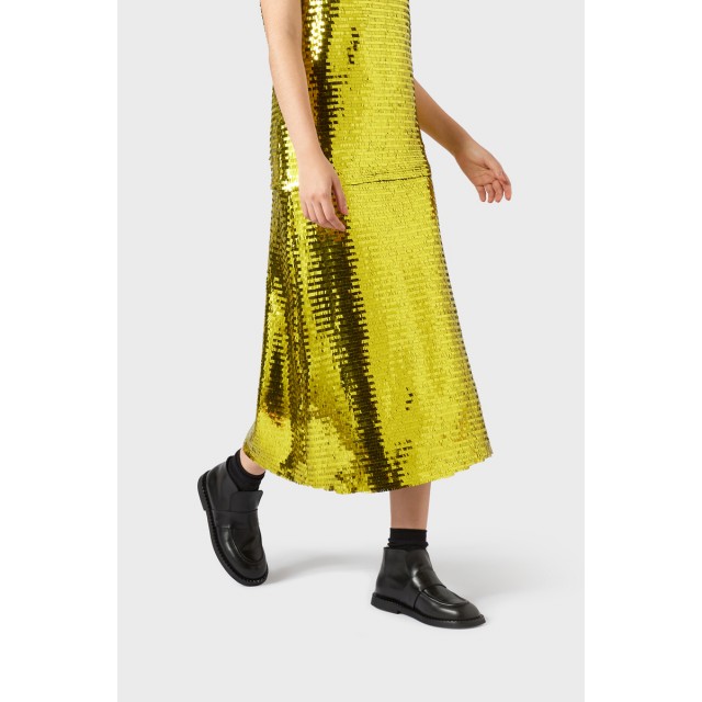 FALDA MIDI LENTEJUELAS