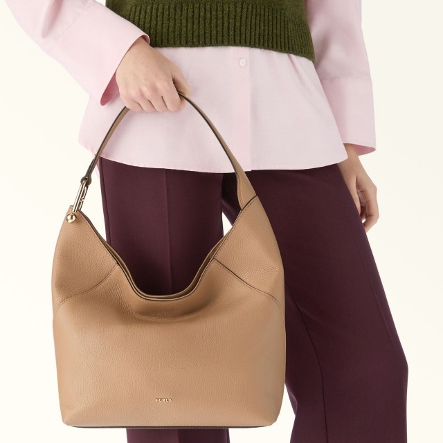 FURLA Lara Bolso De Hombro M Deserto